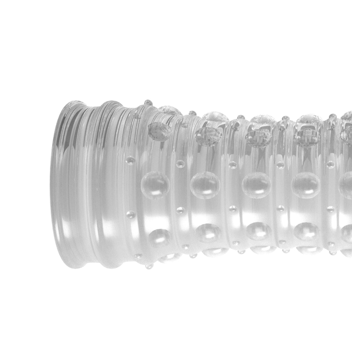 Penishülle mit Noppen Transparent 15,5 x Ø 3,3 cm
