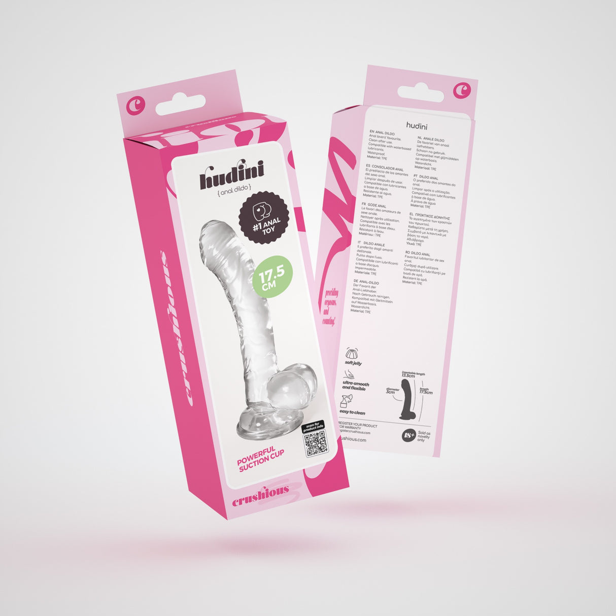 Analdildo Hudini Transparent
