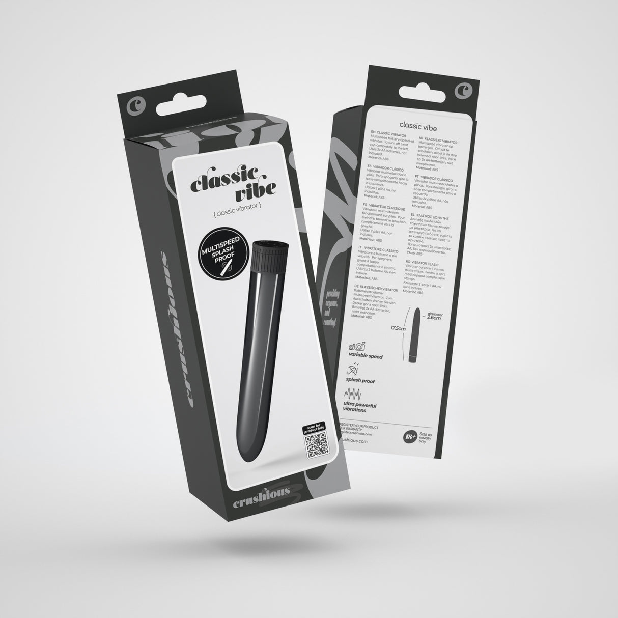 Vibrator Classic Vibe Schwarz