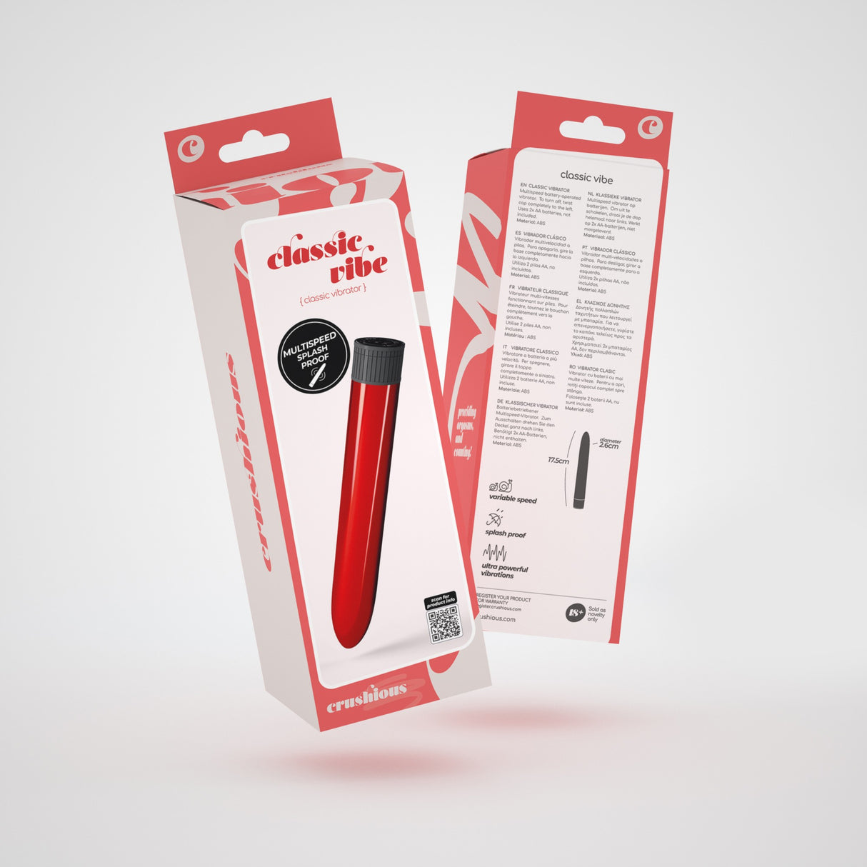 Vibrator Classic Vibe Rot