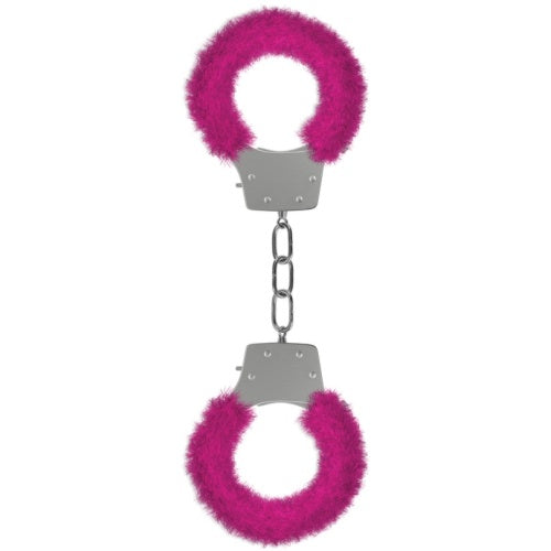 Plüsch-Handschellen Rosa