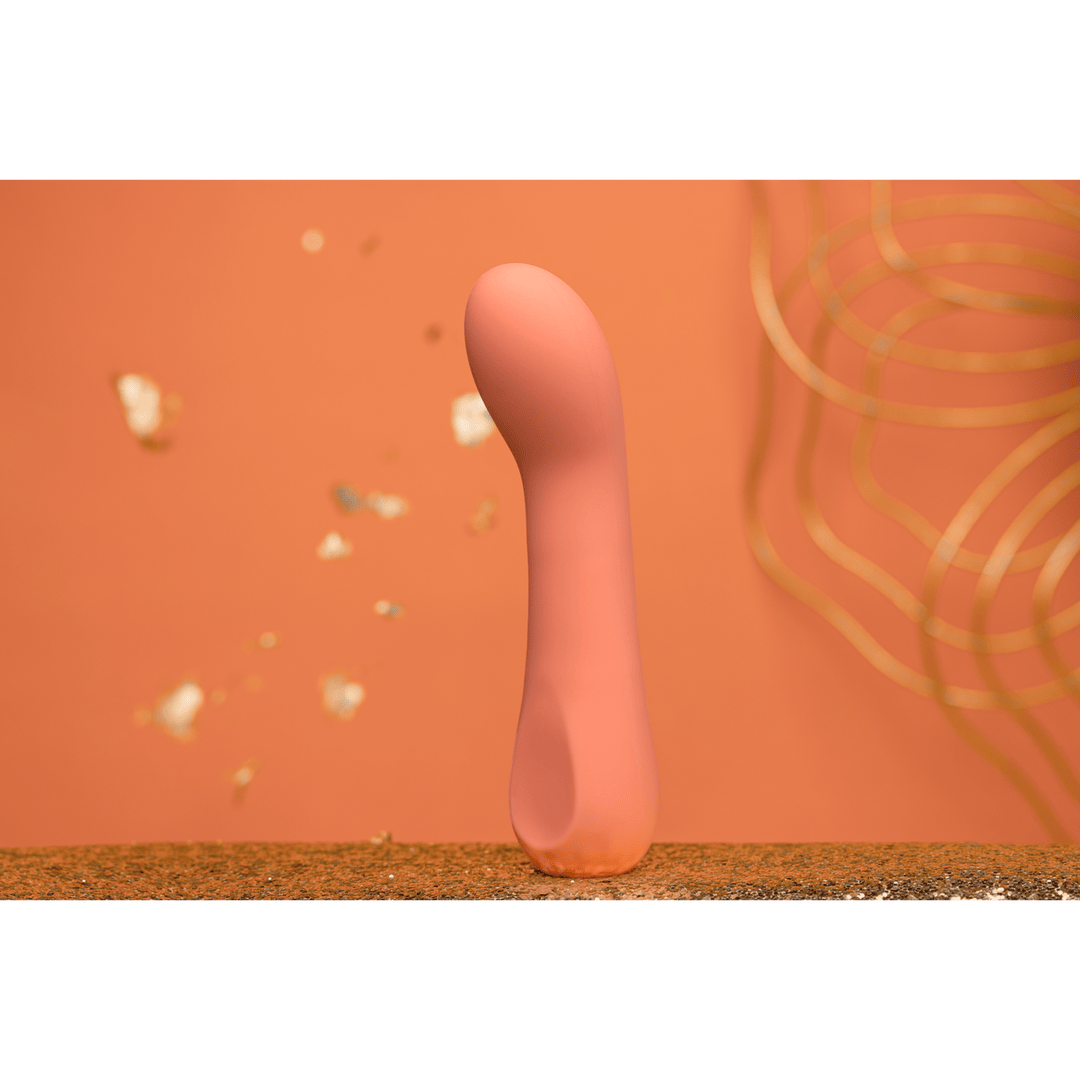 G-Punkt-Vibrator Zen mit Akku Orange 11,4 cm