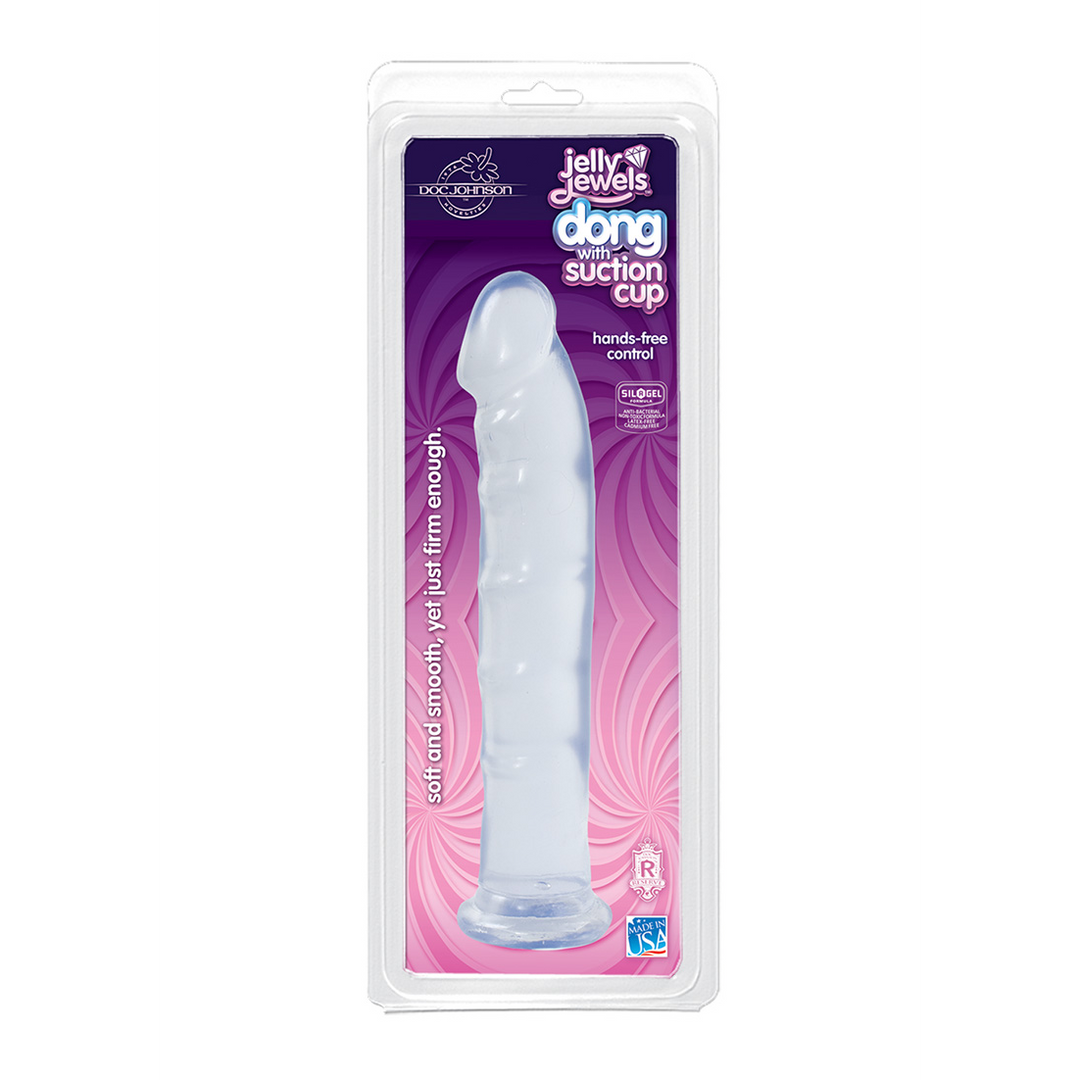 Dildo mit Saugnapf Durchsichtig 20,8 x Ø 3,6 cm