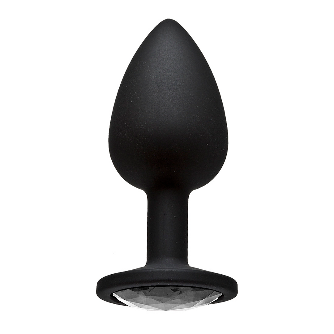 Analplug Booty Bling klein Silber 6,4 x Ø 2,5 cm