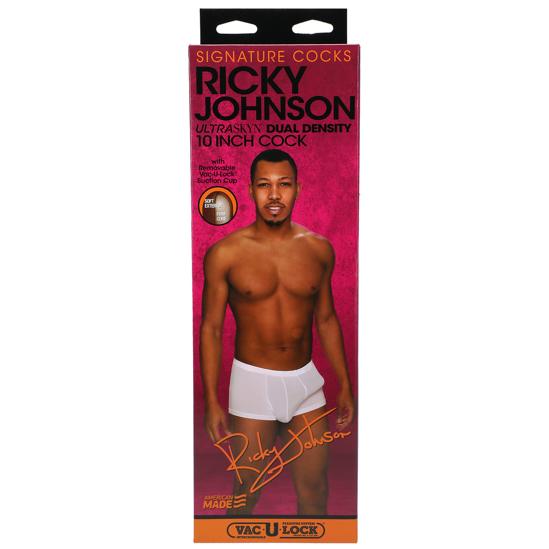 Realistischer Dildo Ricky Johnson Braun 20,3 x Ø 4,8 cm