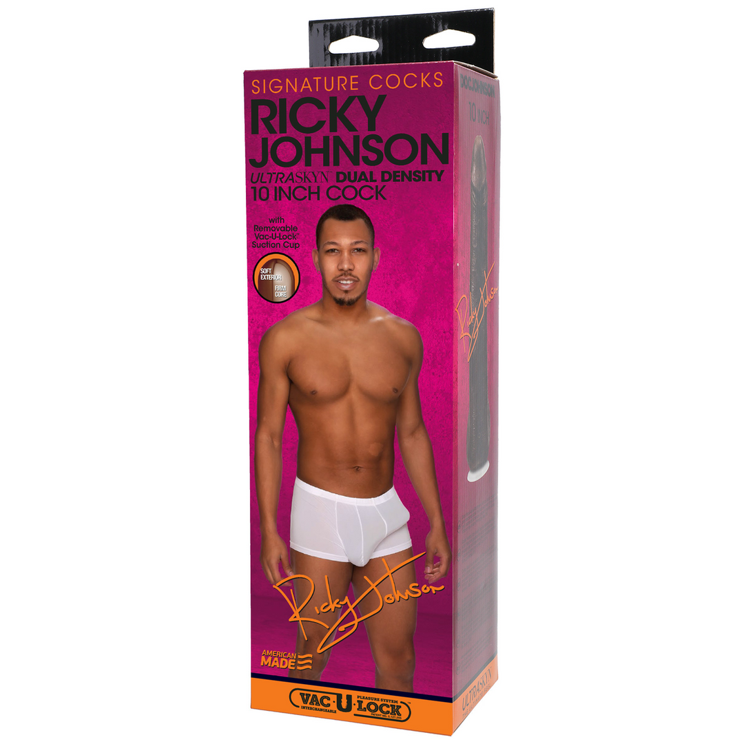 Realistischer Dildo Ricky Johnson Braun 20,3 x Ø 4,8 cm