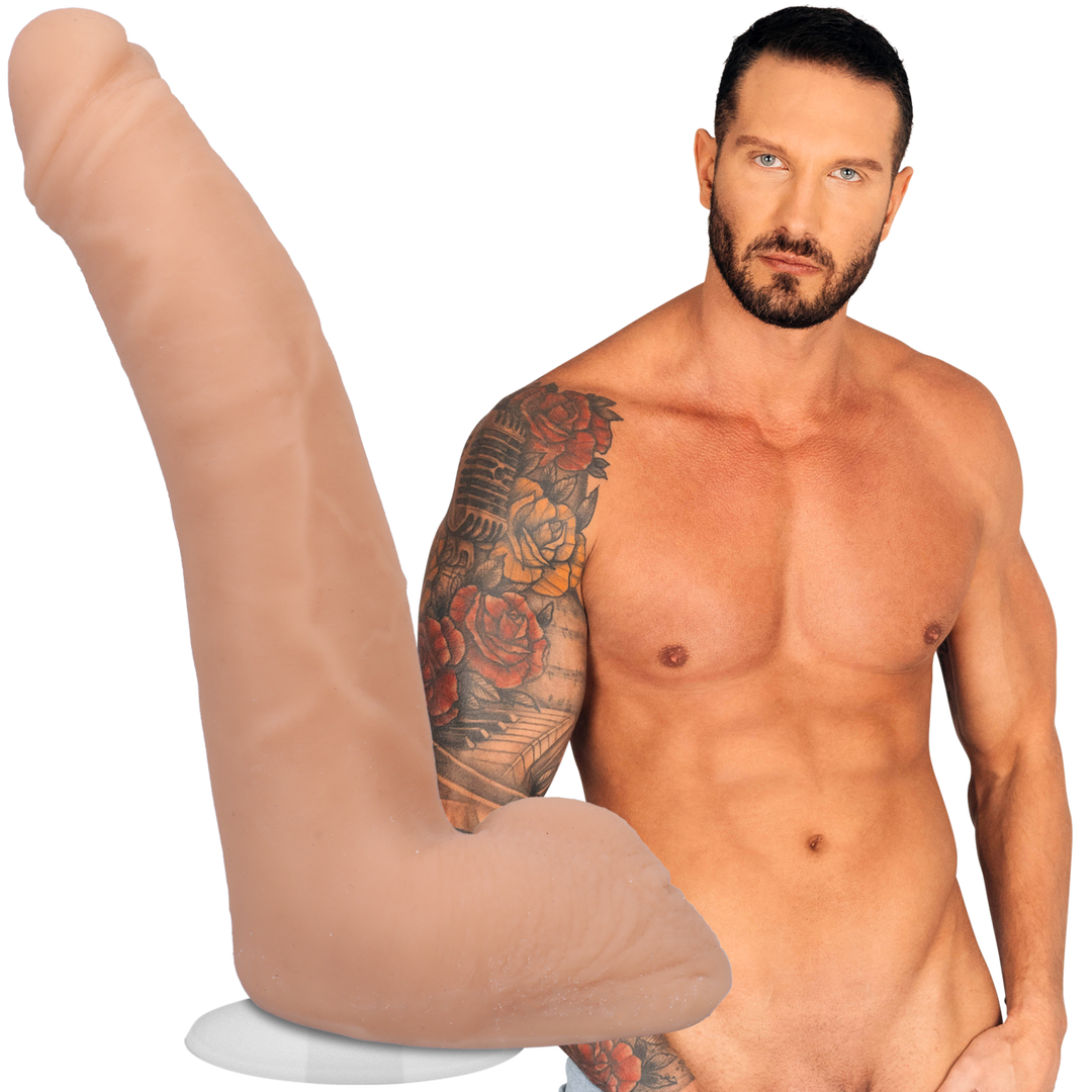 Realistischer Dildo Quinton James Hautfarbe 20,3 x Ø 4,3 cm