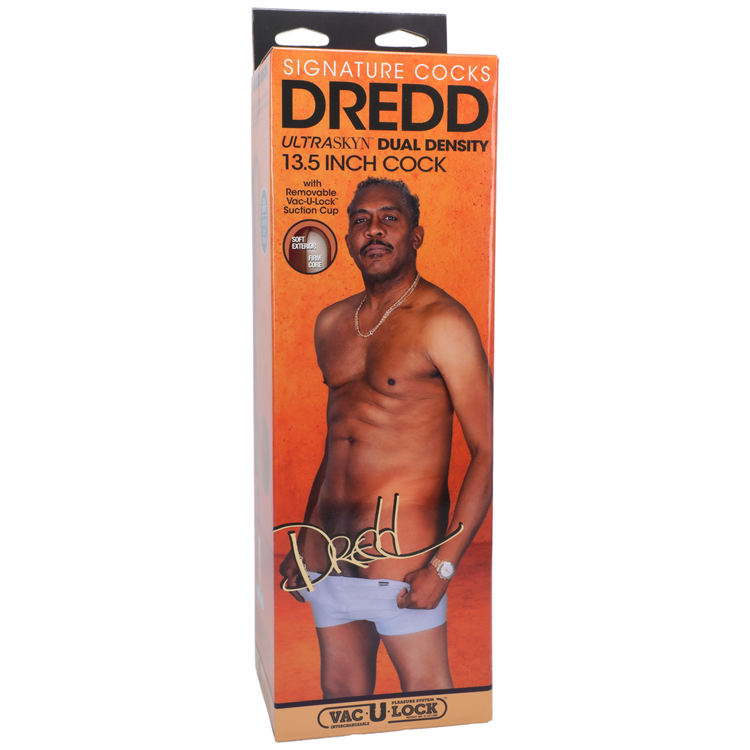 Realistischer Dildo Dredd Braun 27,9 x Ø 5,6 cm