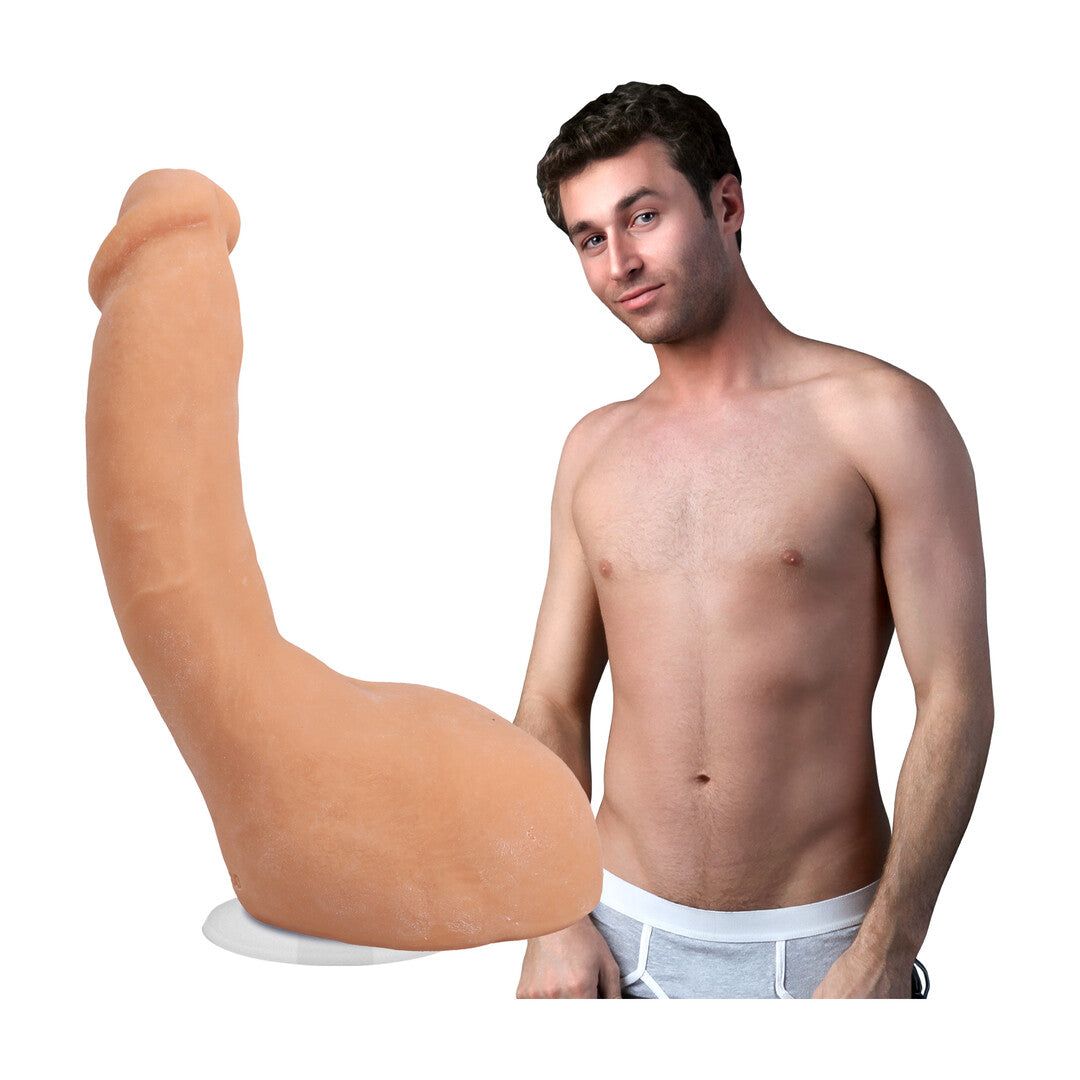 Realistischer Dildo James Deen Vanille 16 x Ø 5 cm