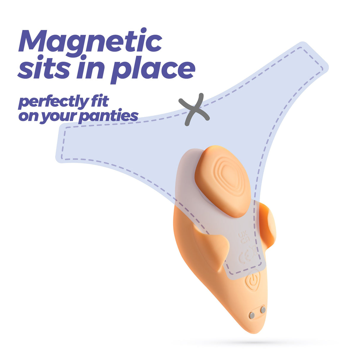 Slip-Vibrator Atlantis mit Fernbedienung