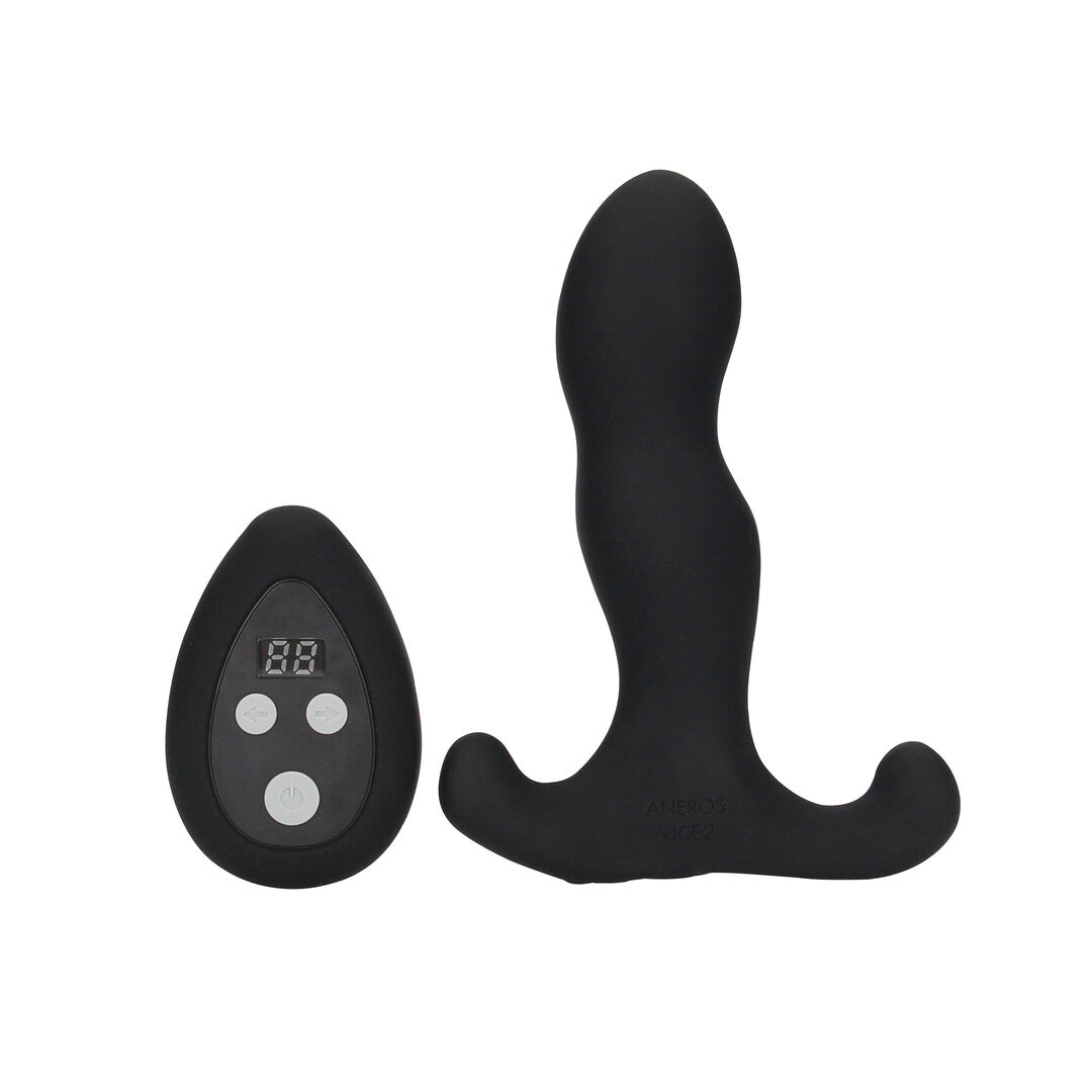 Prostata-Vibrator Aneros Vice 2 Schwarz 13,5 x Ø 3,1 cm