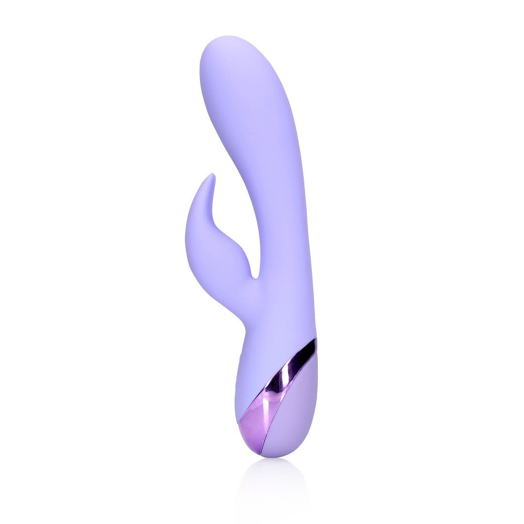 Rabbit-Vibrator aus weichem Silikon Lila