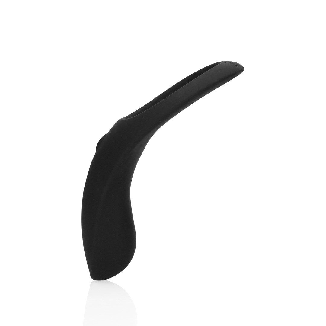 Penisring mit Vibration und Stimulationsspitze Schwarz