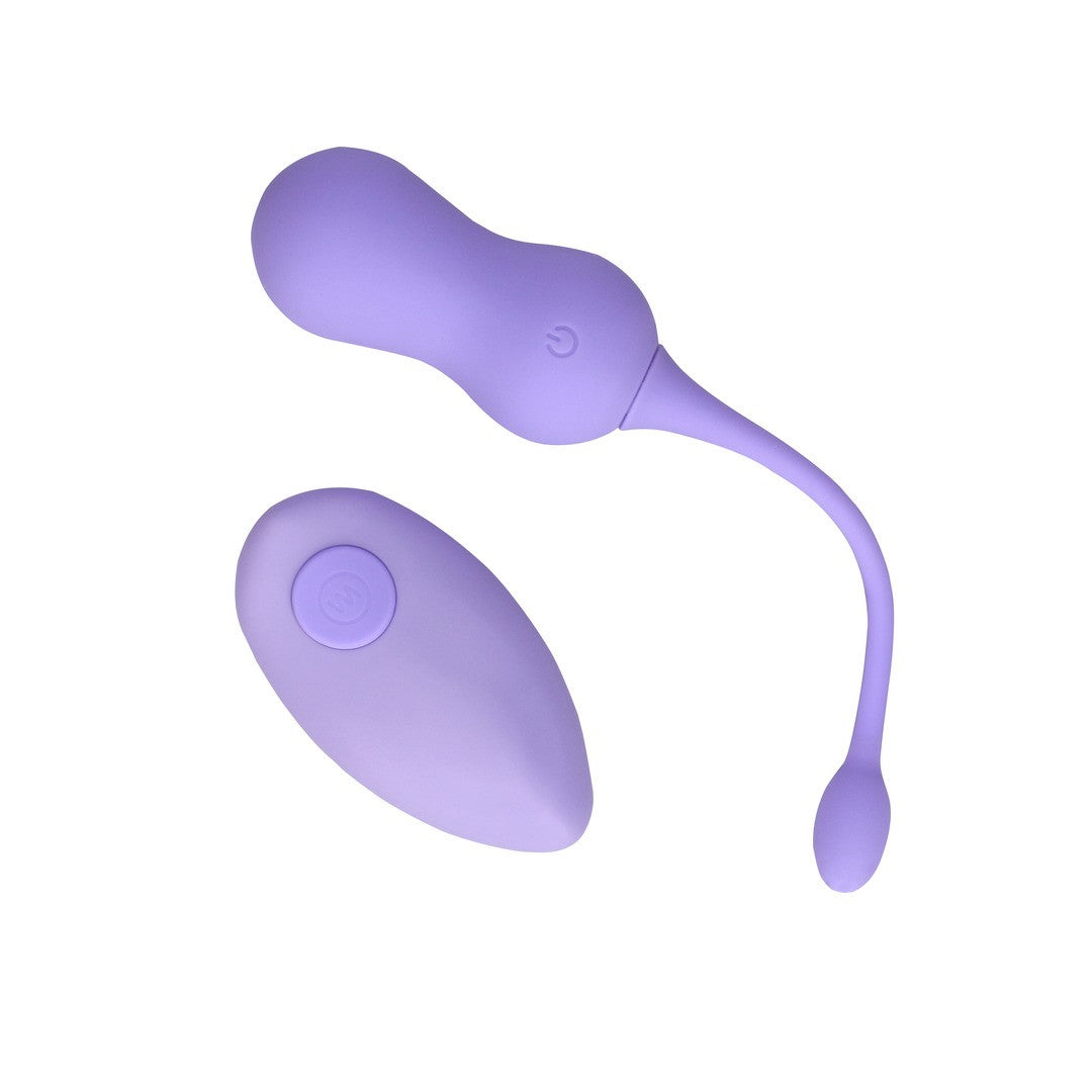 Vibro-Ei mit Fernbedienung Lila