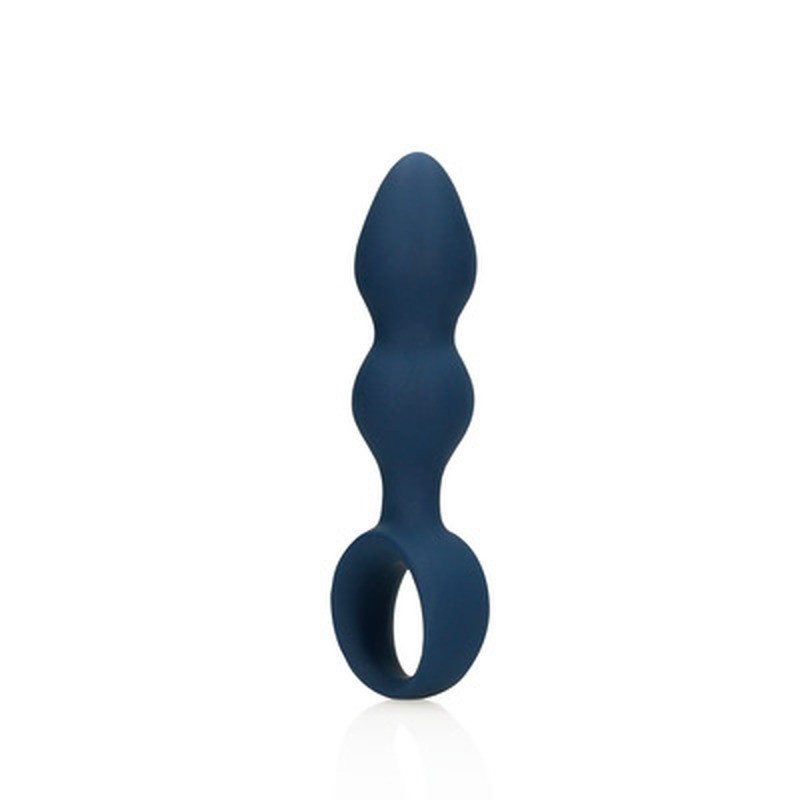 Analplug in Tropfenform Blau 17,7 x Ø 5,6 cm