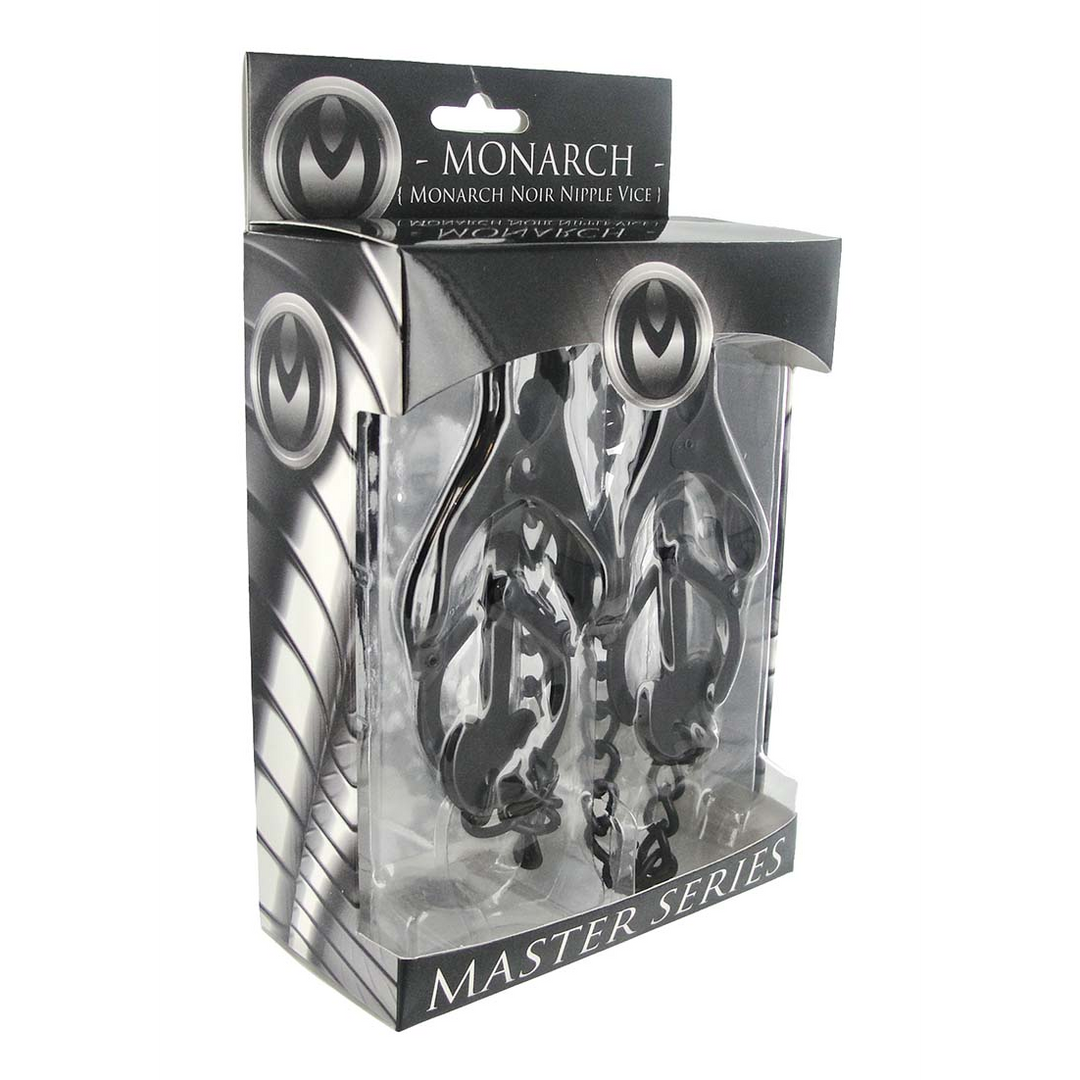 Nippelklemmen Monarch Noir Schwarz 48,9 cm