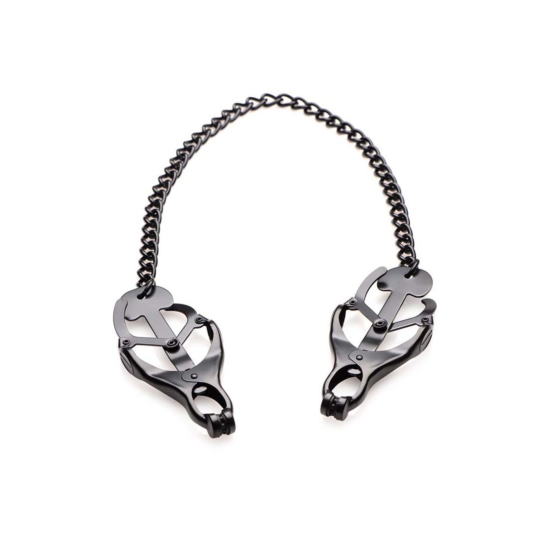 Nippelklemmen Monarch Noir Schwarz 48,9 cm