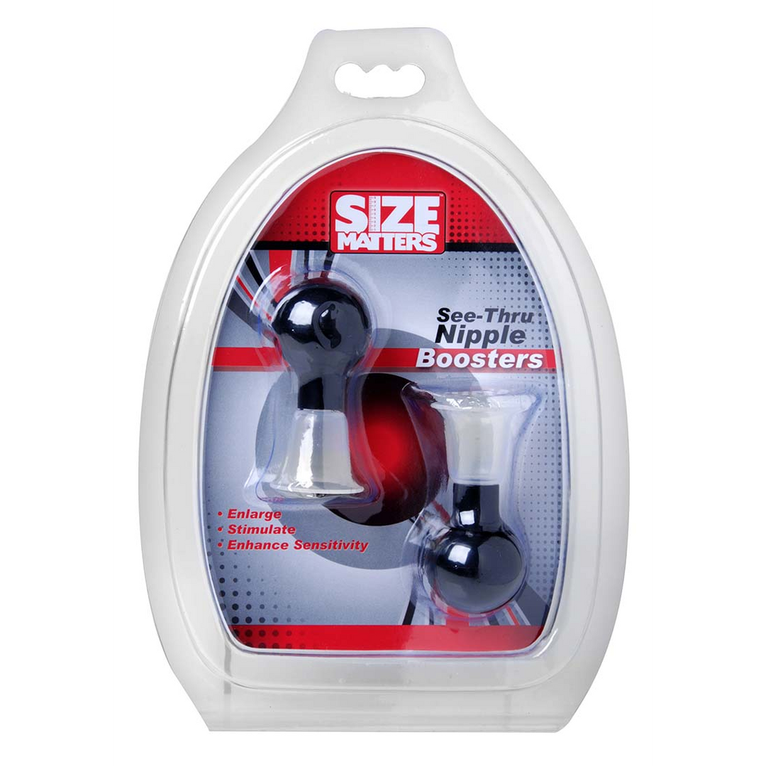 Brustwarzenpumpe Schwarz 6,7 cm