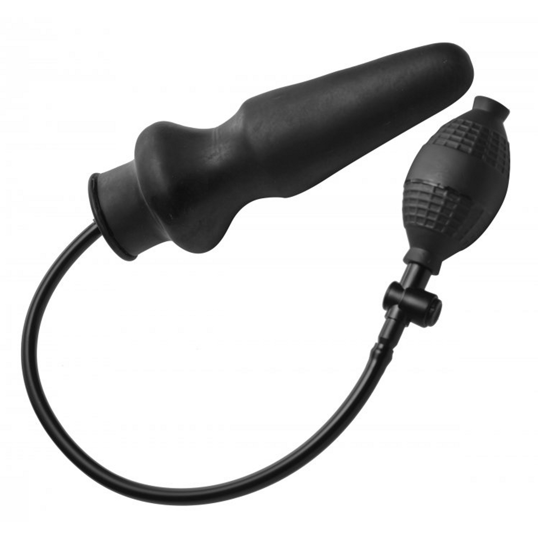 Analplug Expand XL aufblasbar Schwarz 37,5 cm