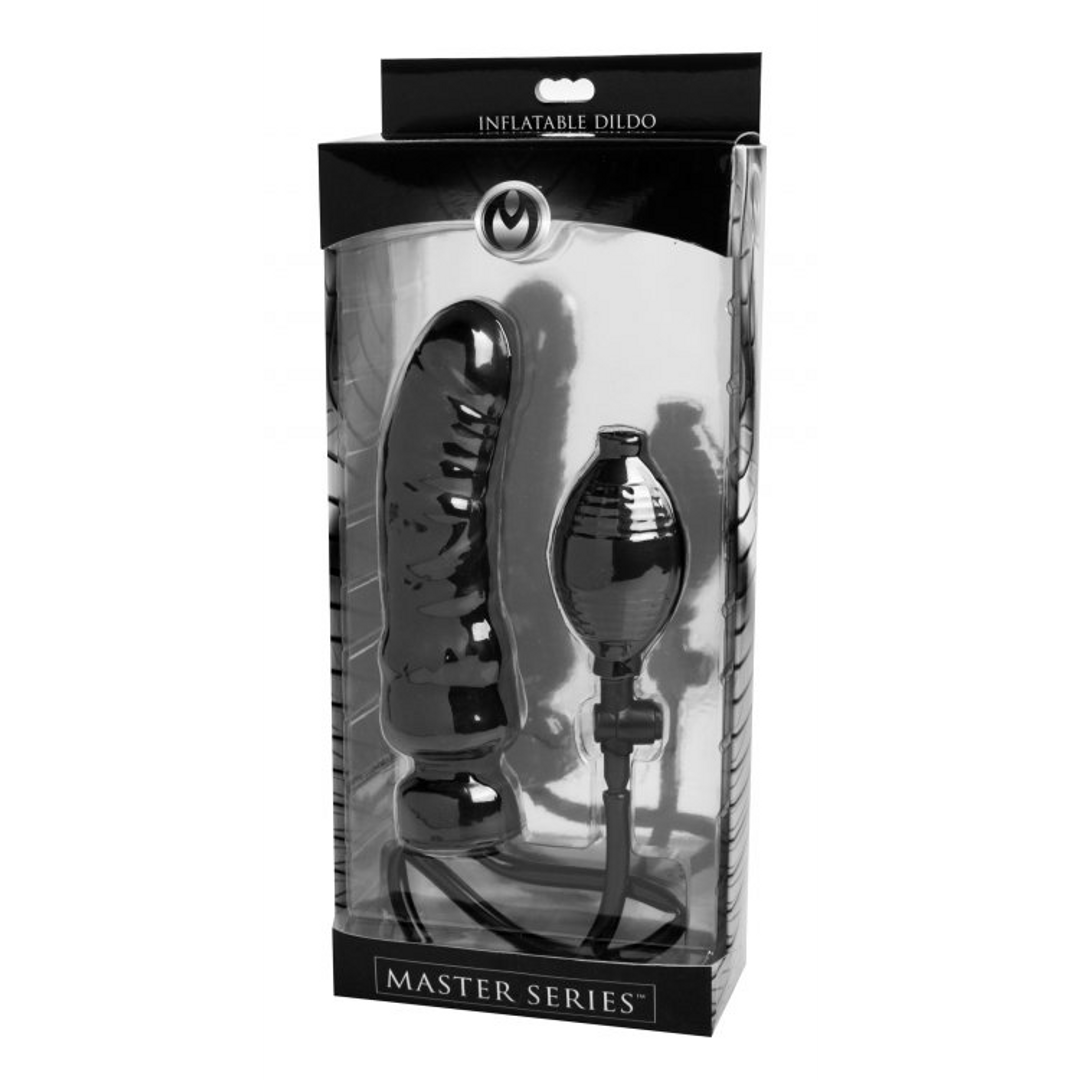 Dildo Renegade aufblasbar Schwarz 33 cm