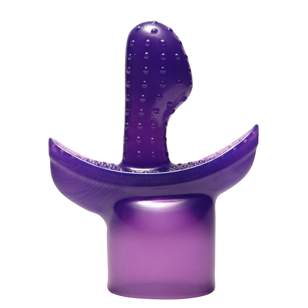 Massagestab-Aufsatz G-Punkt Violett 7 x Ø 3,8 cm