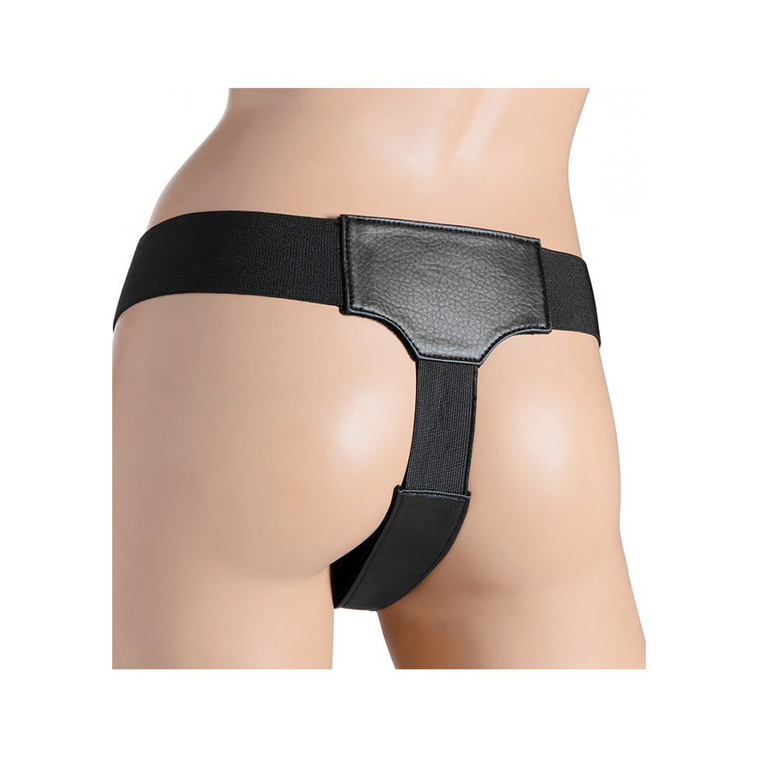 Strap-on Bella verstellbar gepolstert Schwarz 29 cm