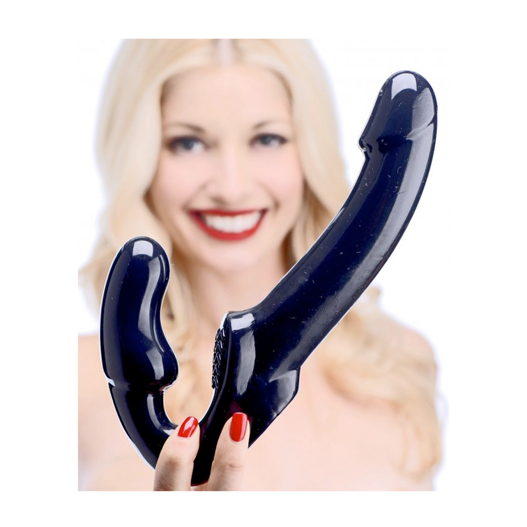 Strap-on Revolver ohne Gurt G-Punkt Schwarz 29 cm