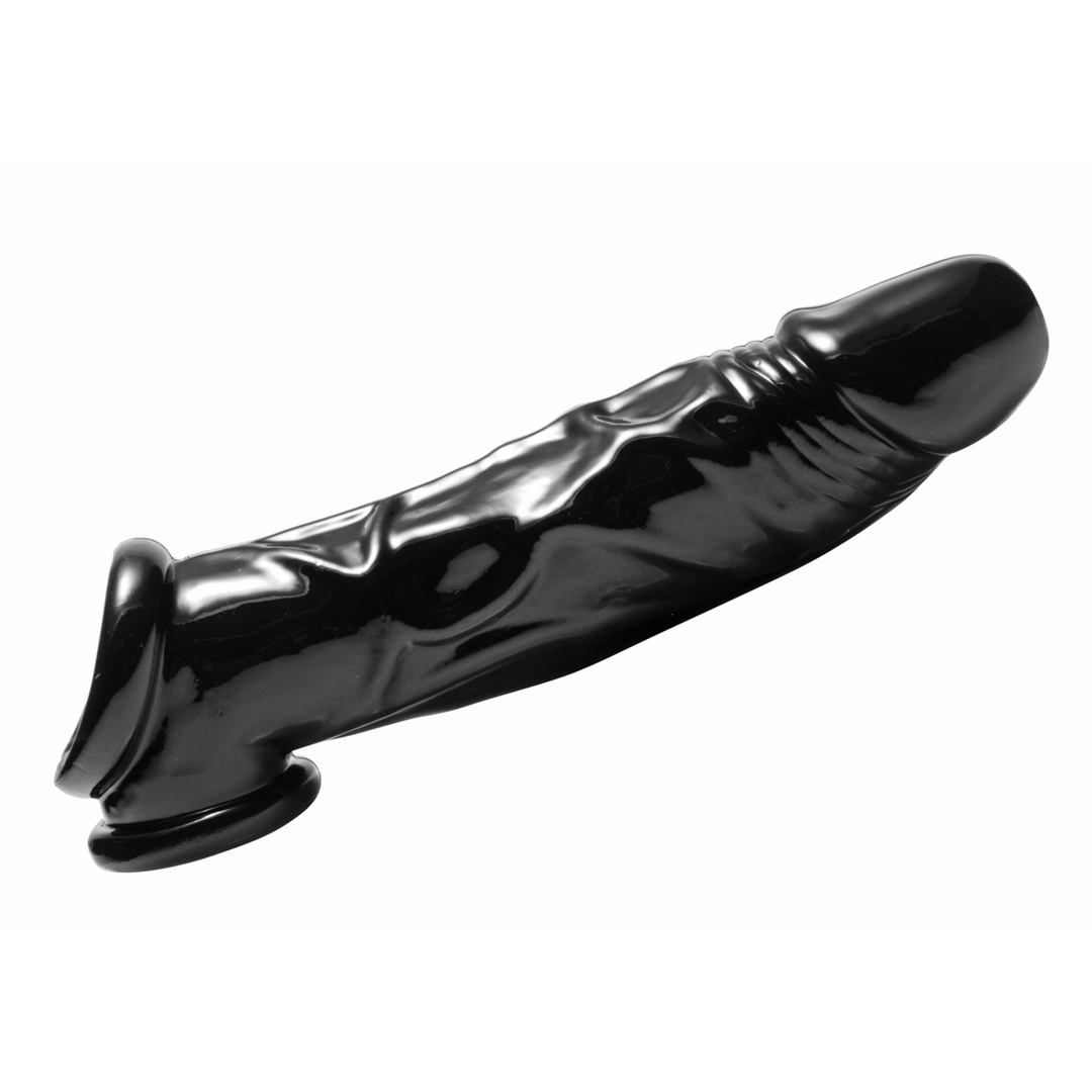 Penishülle Fuk Tool mit Hodenstretcher Schwarz