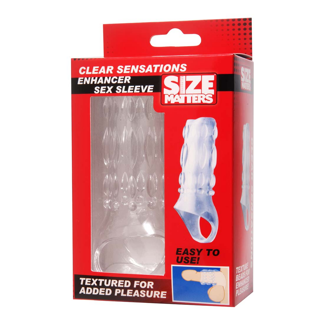 Penishülle Enhancer Schwarz 7,5 cm