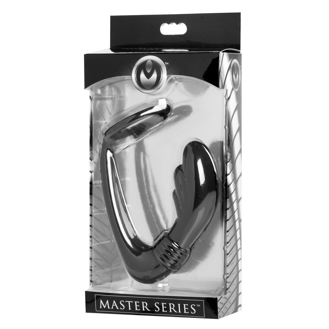 Prostata-Vibrator Cobra mit Penisring Schwarz