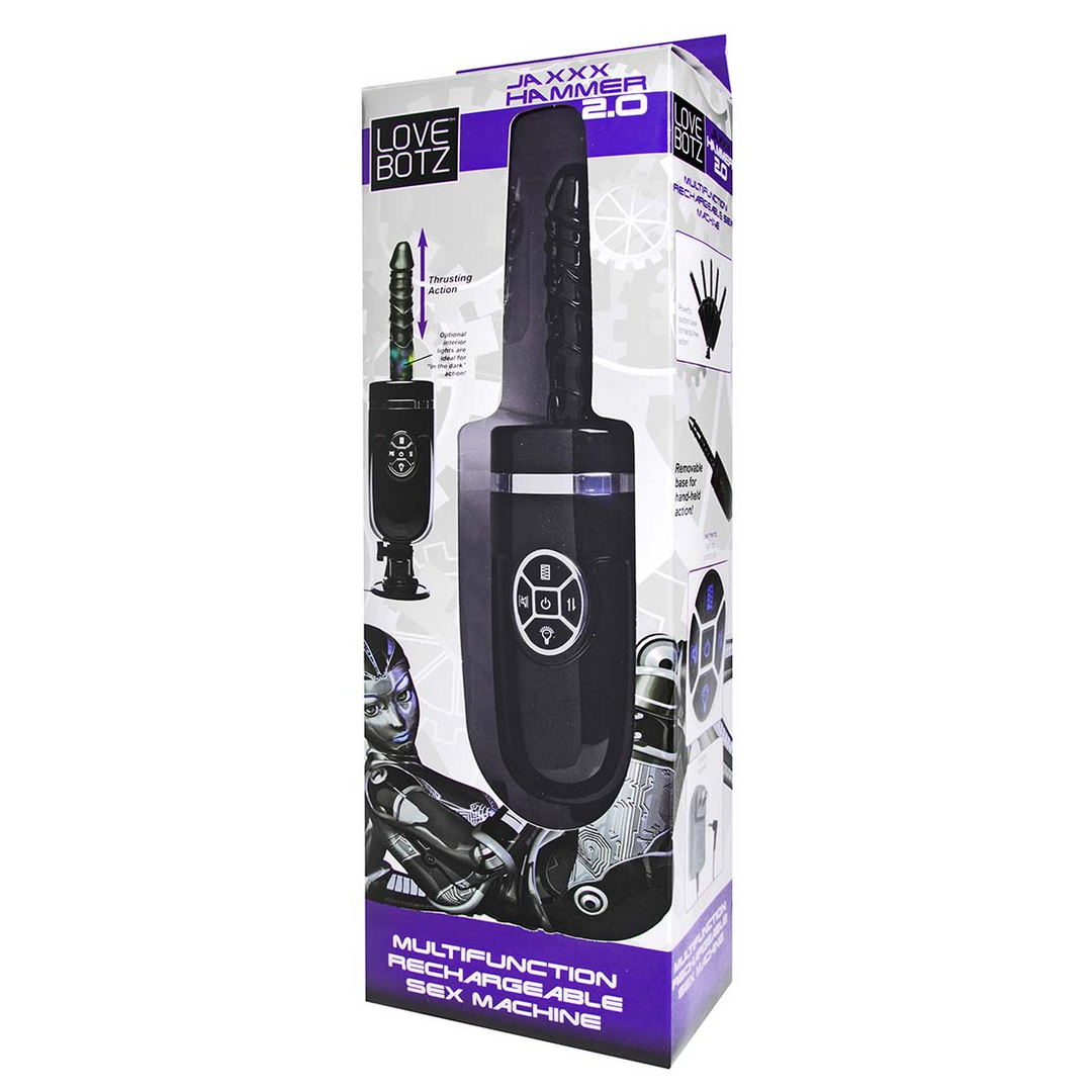 Sexmaschine Jaxxx Hammer 2.0 Schwarz 15,5 cm