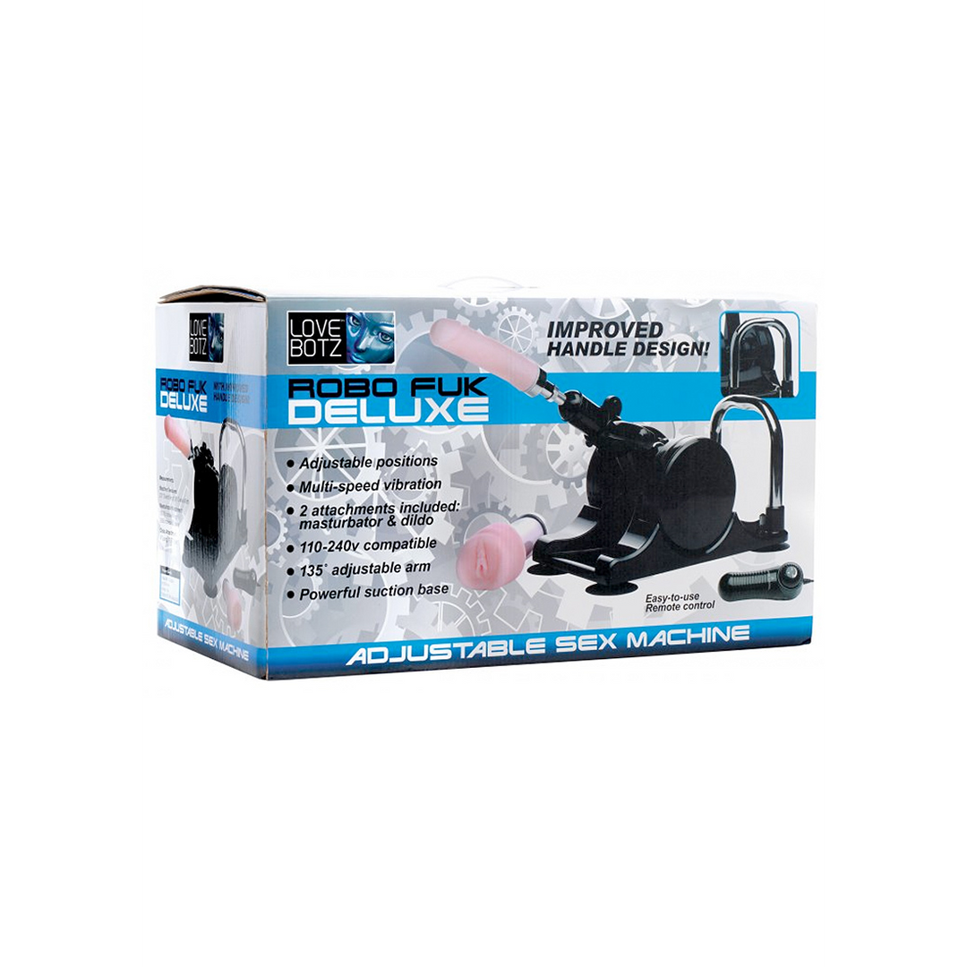 Sexmaschine Robo Fuk Deluxe verstellbar Schwarz 27,5 cm