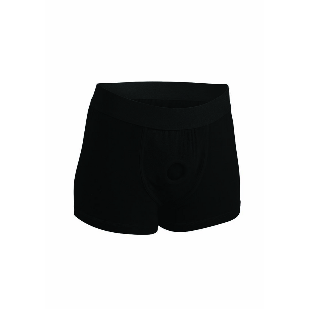 Strap-on-Harness Mod mit O-Ring Schwarz 12 cm