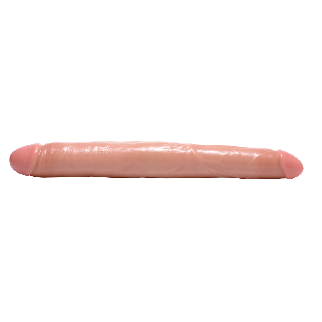 Realistischer Doppeldildo Hautfarbe 44,4 x Ø 5,1 cm