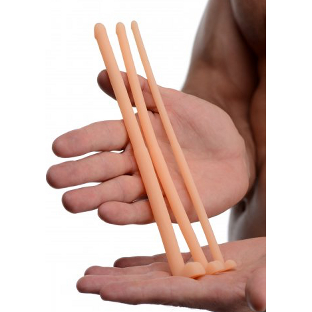 Dilator-Set Dockers aus Silikon Hautfarbe 20,3 cm