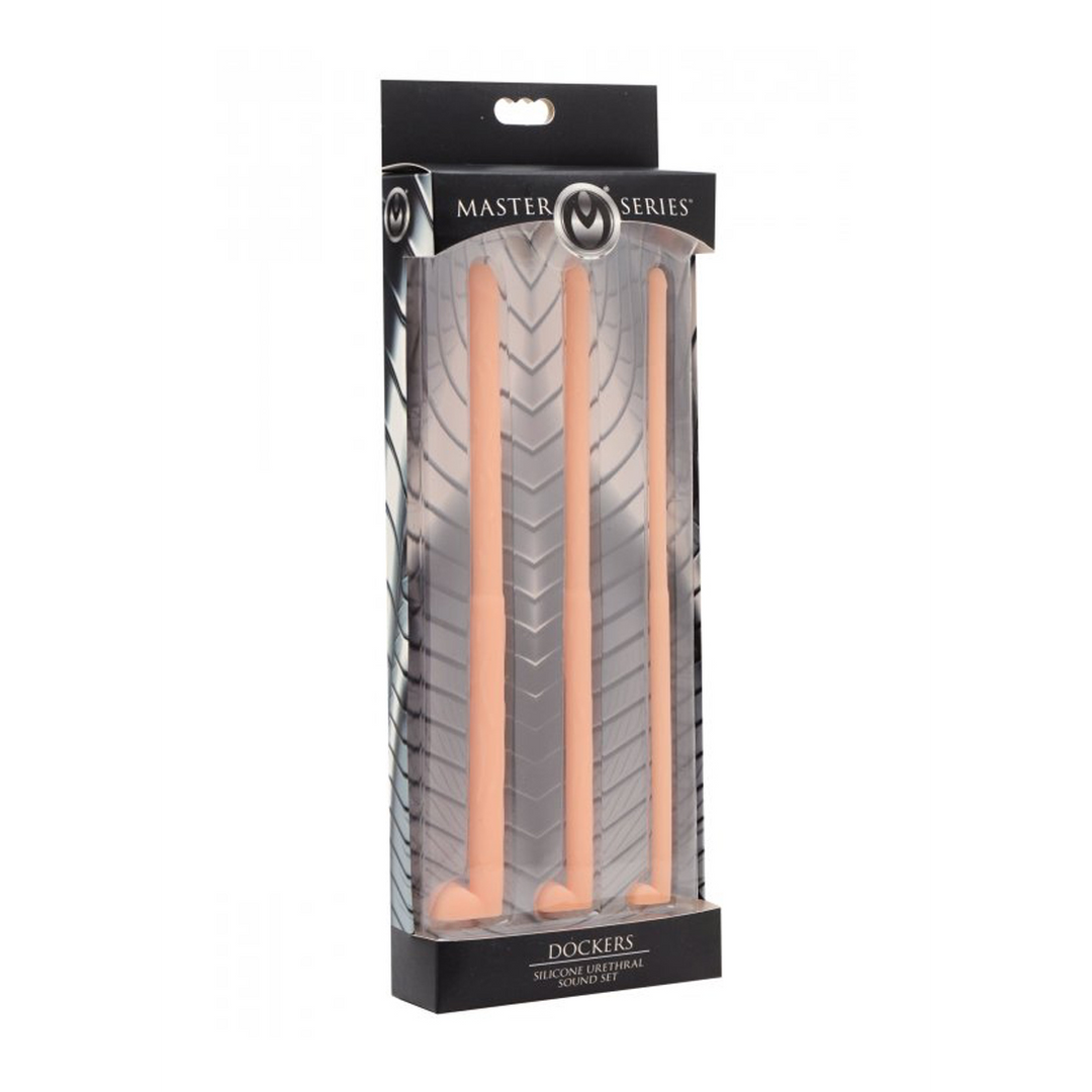 Dilator-Set Dockers aus Silikon Hautfarbe 20,3 cm