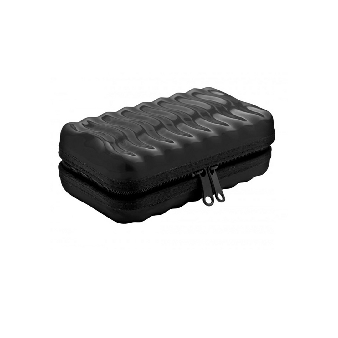 Analplug Modell M gebogen Schwarz 14,7 cm