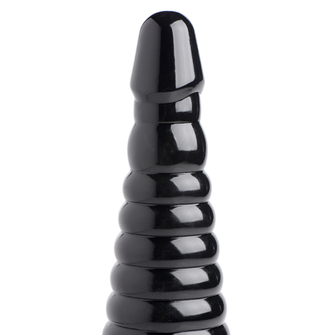 Analplug Dehner gerippt 24,5 x Ø 8,9 cm