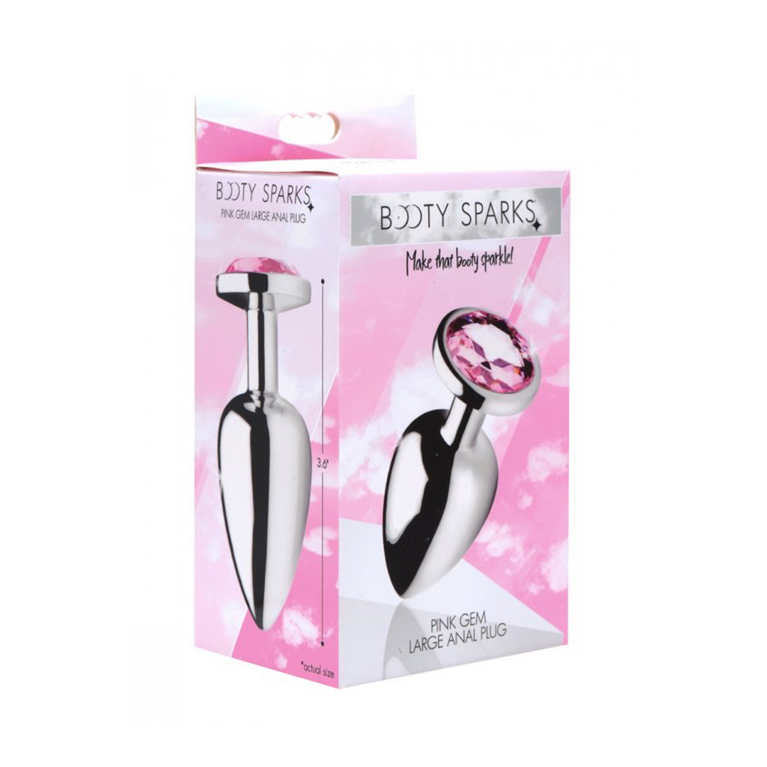 Analplug Gem Pink 7,6 cm