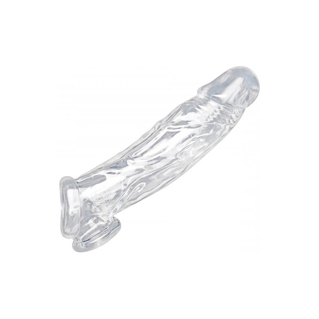 Penishülle realistisch mit Hodenstretcher Durchsichtig 21,6 x Ø 4,4 cm