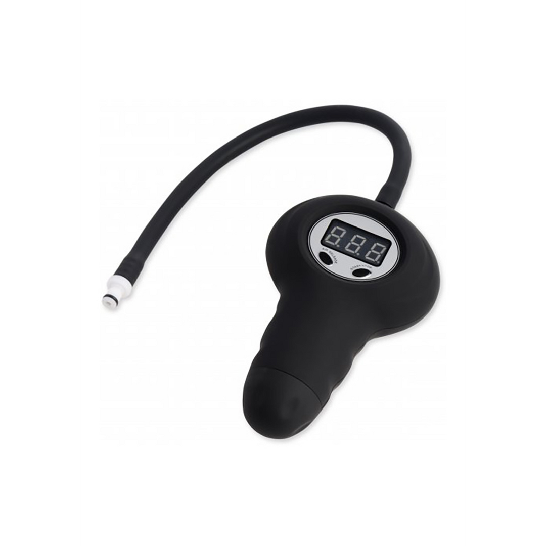 Penispumpe digital mit Anschluss Schwarz 38,7 cm