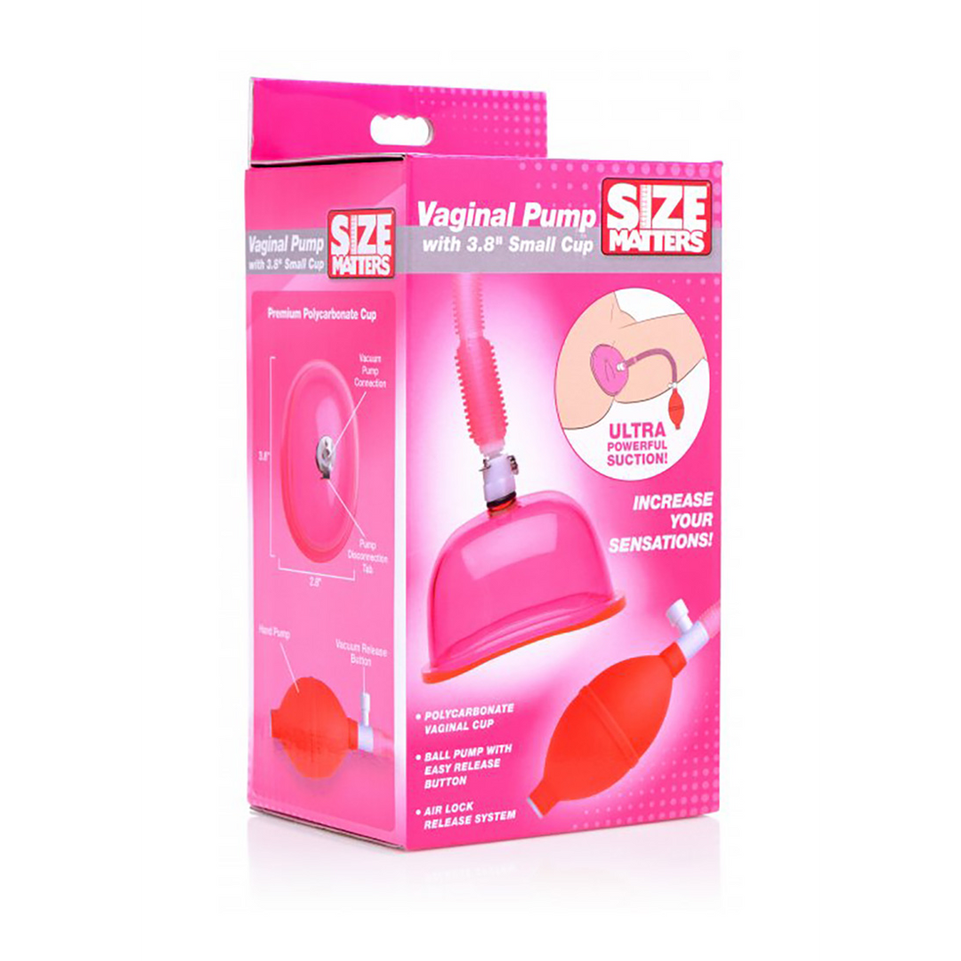 Vaginalpumpe mit kleinem Zylinder Pink 7,1 x Ø 5,1 cm