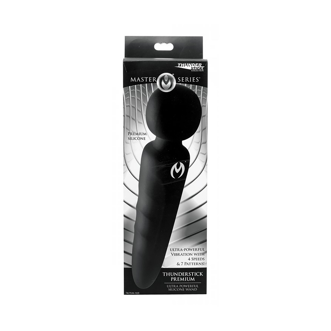 Massagestab Thunderstick mit Akku Schwarz 23,4 cm