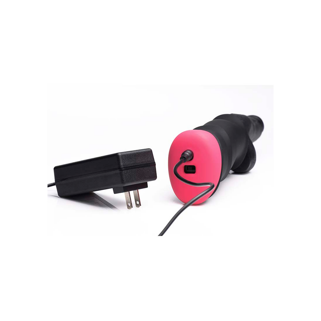 Dildo Mega Pounder stoßend Schwarz