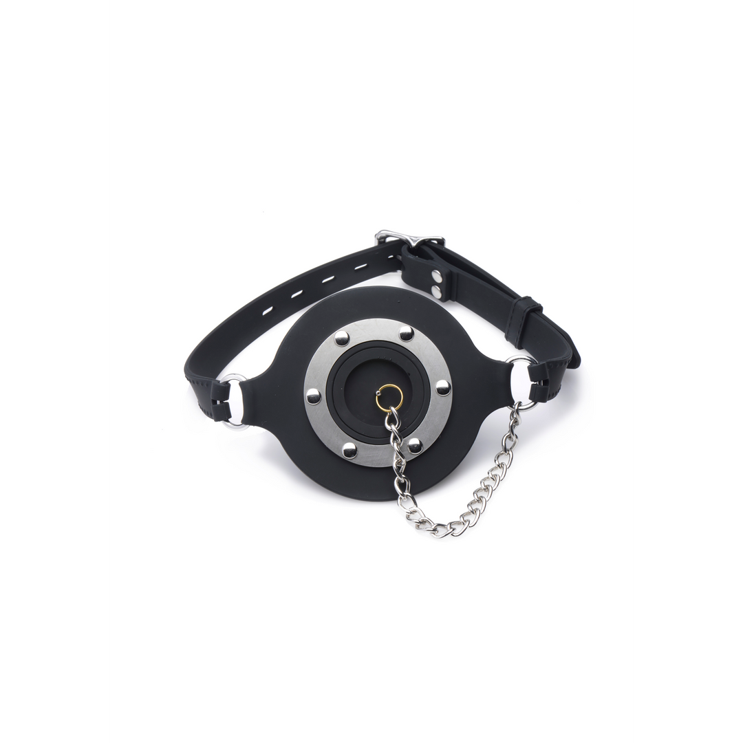Knebel Pie Hole Silikon Schwarz
