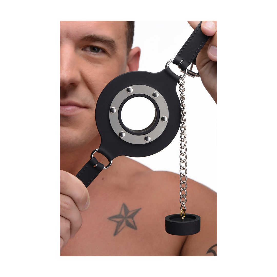 Knebel Pie Hole Silikon Schwarz