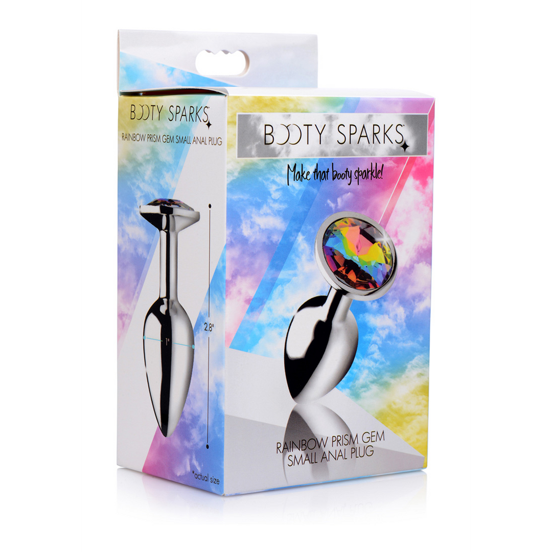 Analplug Regenbogen-Prisma Multicolor