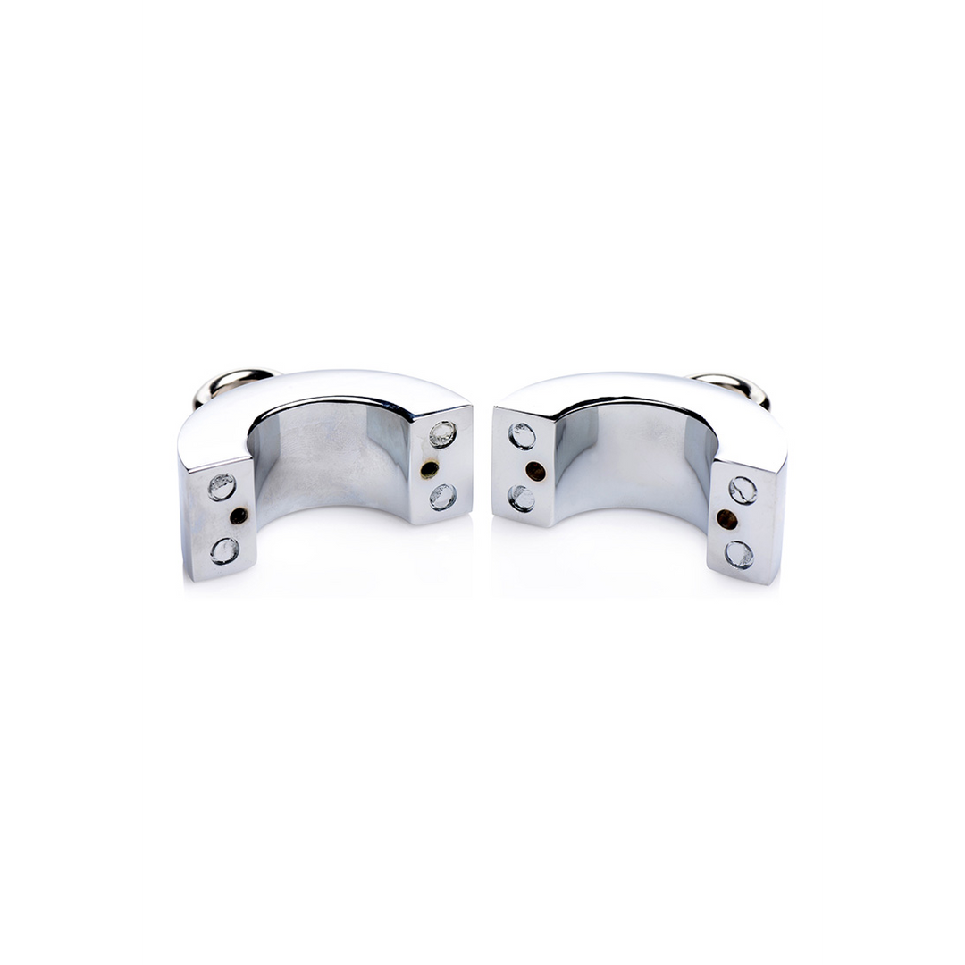Hodenring Ball Trap Metall Silber 11,1 x Ø 6 cm