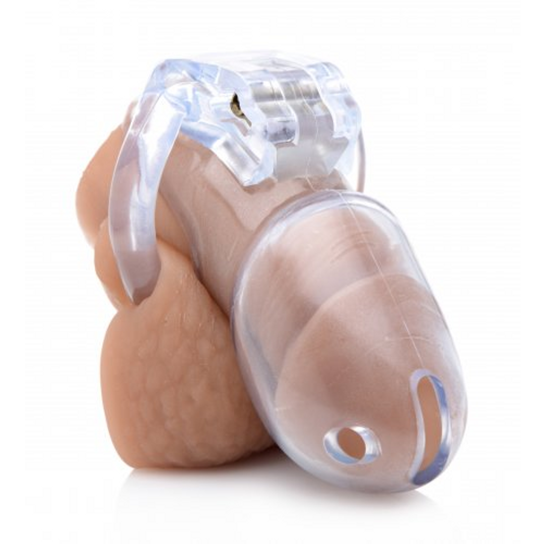 Peniskäfig Clear Captor mit Schlüsseln Durchsichtig 9 cm
