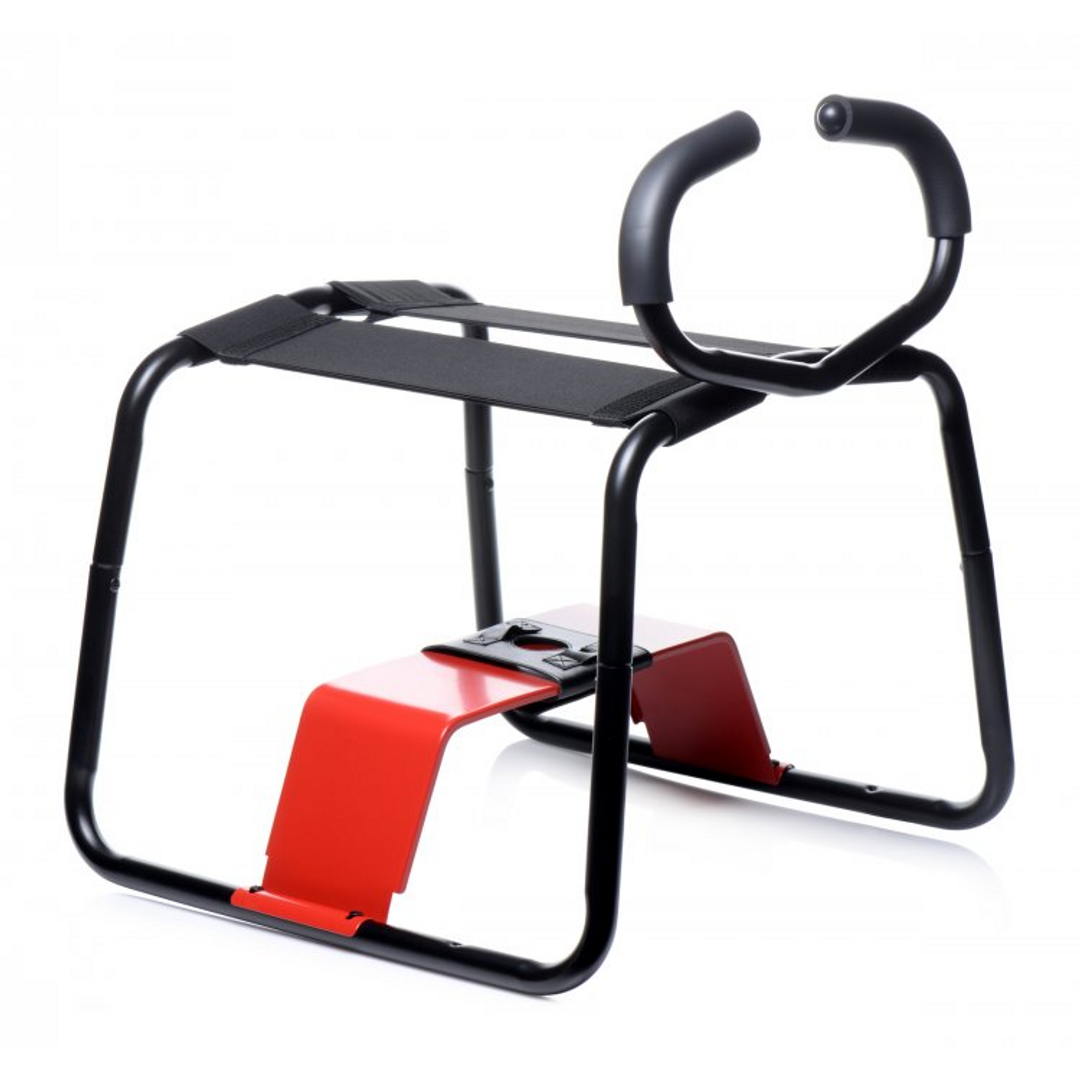 Sexstuhl Bangin Bench mit Griffen Schwarz 49,2 cm